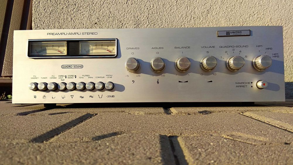 Unitra Fonica PA-2801 kultowy polski wzmacniacz stereofoniczny Quadro !