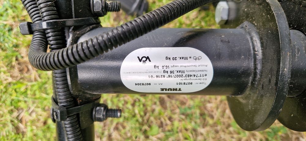 Bagaznik na 2 rowery Thule