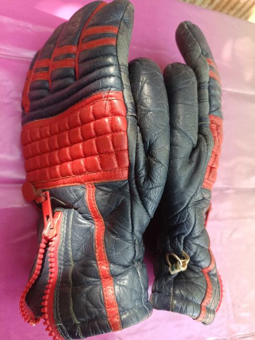 Кожаные перчатки подростковые Hayler утеплённые L