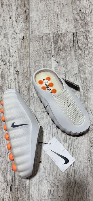 Beżowe klapki nike mind ultralekkie mazaż wygodne 40