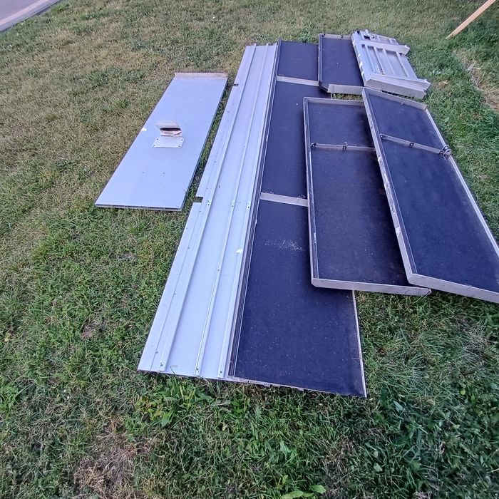 Półki, regały aluminiowe
