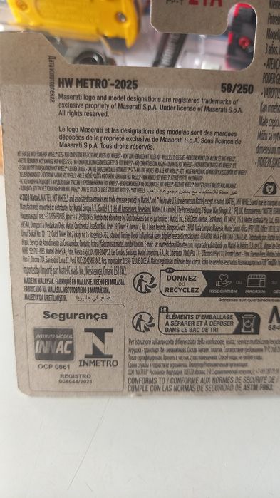 Maserati Shamal hot wheels