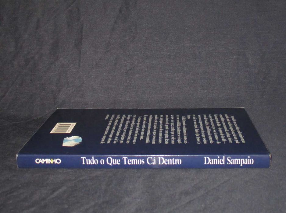 Livro Tudo o Que Temos Cá Dentro Daniel Sampaio