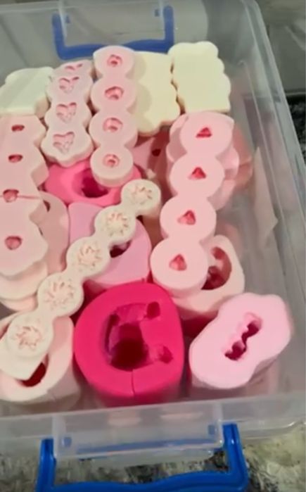 Молди різні фігурки квіти