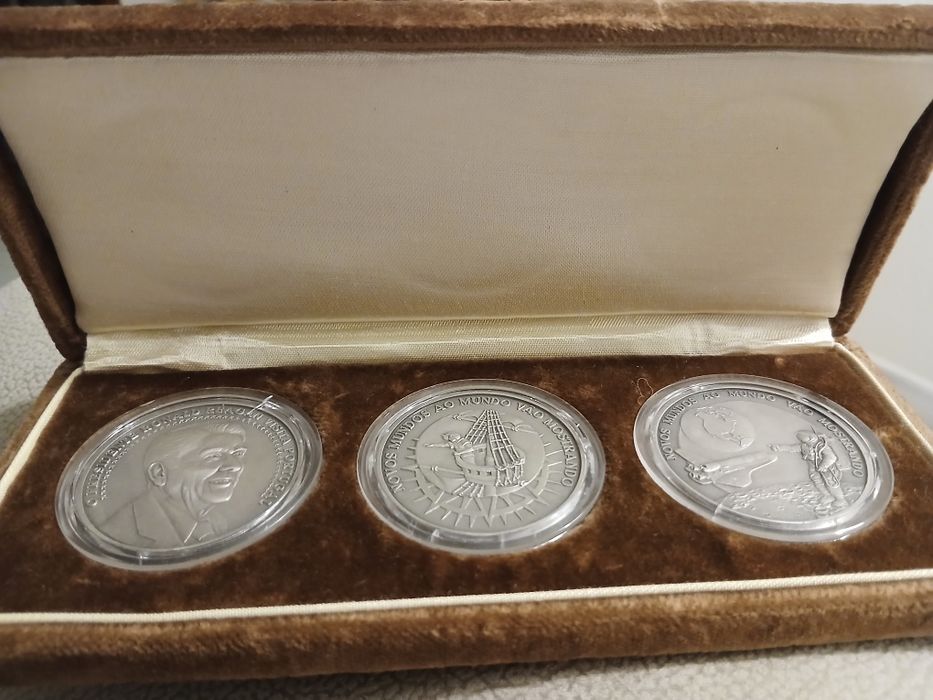 Medalhas em prata " Amizade Luso-Americana "