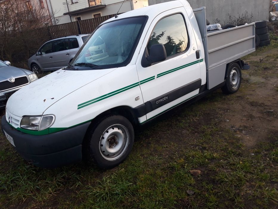 Citroen Berlingo 2000r. 1.9D WYWROTKA  jedyny taki zarejestrowany w PL