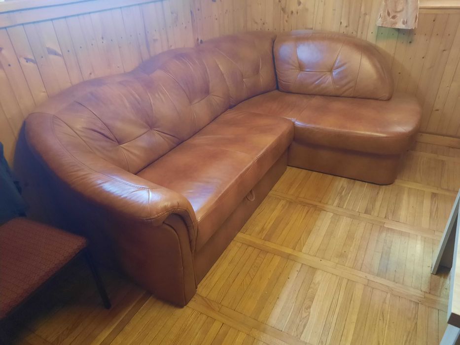 narożnik skórzany