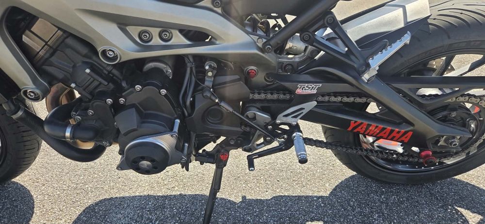 Moto com matricula francesa