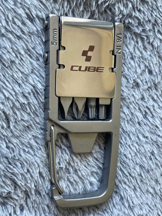 Велосипедный туристический портативный складной мультитул Cube. Новый.