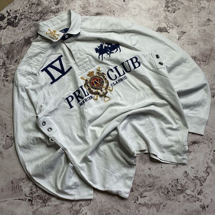 Вінтажне регбійне поло Ralph Lauren PRL Club