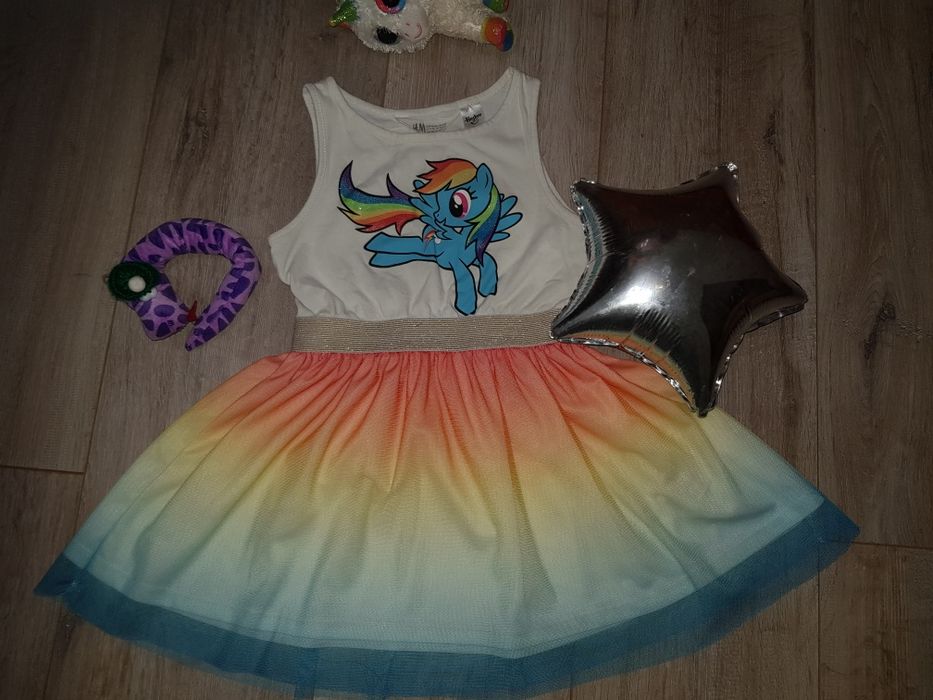 Нарядное платье с Радугой My Iittle pony 100 см