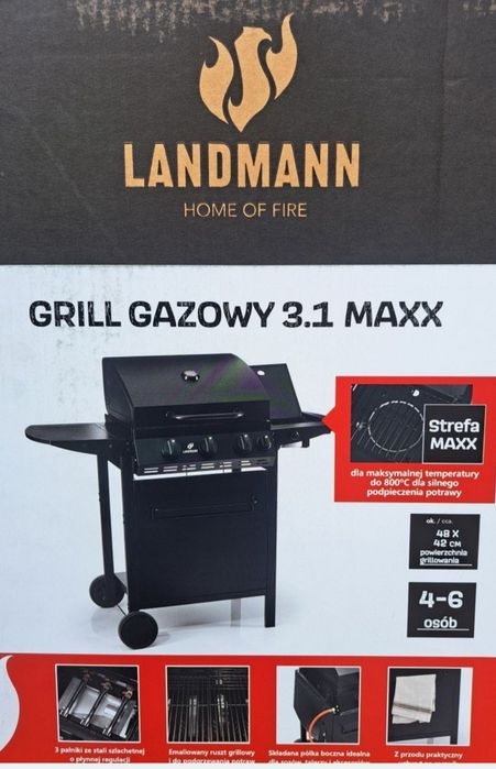 Grill gazowy Landmann 3.1 MAXX