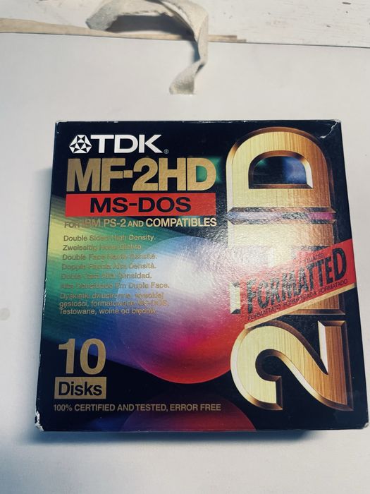 Dyskietki  10 szt - TDX DX-2FD
