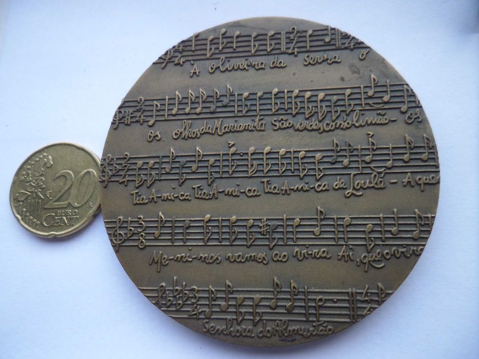 Medalha Inatel , ano 1979. Festival Musica Popular