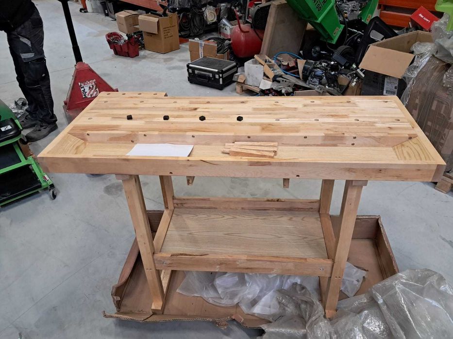 Stół stolarski strugnica ława stolarska Holzmann powystawowa WB126