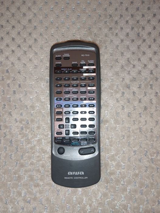 AIWA RC -T510 pilot zdalnego sterowania wieża Aiwa.