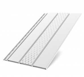 софит виниловый, софит для подшивки карниза, сайдинг для подшивки