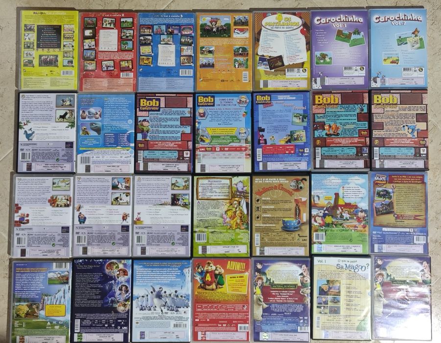 Various DVDs of Movies for Babies and Children: Panda, Bob the Builder, Noddy64552977006594121
