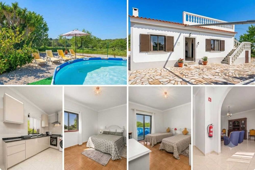 Moradia de Campo c/ Piscina a 4km da Praia Armação de Pêra | Setembro