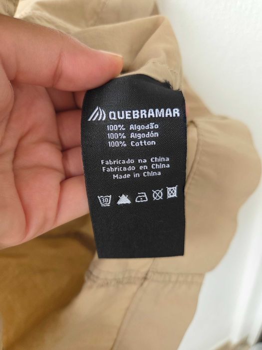 Vestido com botões da Quebramar, tamanho S