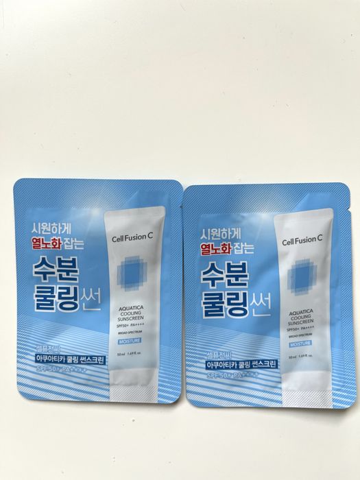 Aquatica Cooling Sunscreen SPF50+