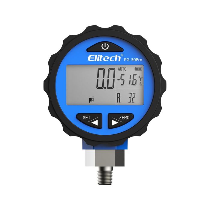 Manometr do czynników chłodniczych Elitech PG-30Pro 0–500PSI 0–3,4MPa