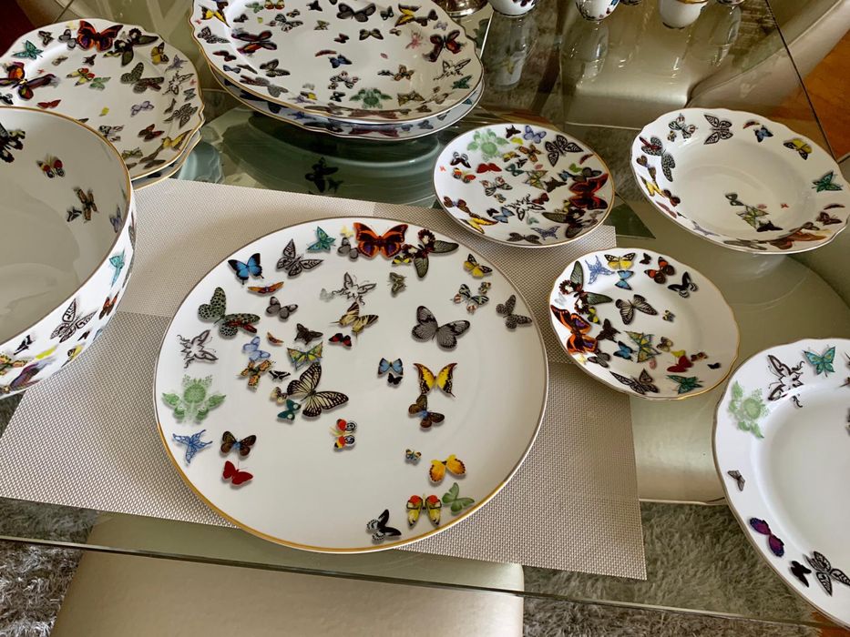 Servico de jantar Butterfly Vista Alegre