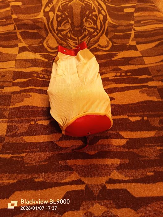 Коптилка и казанок СССР 30 см на 20 см.Комплект с сумкой.