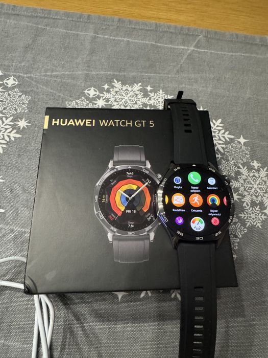 Huawei watch GT5 stan idealny!