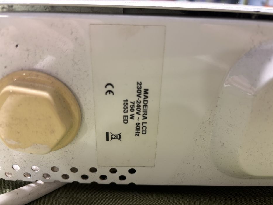 Radiador elétrico 750w