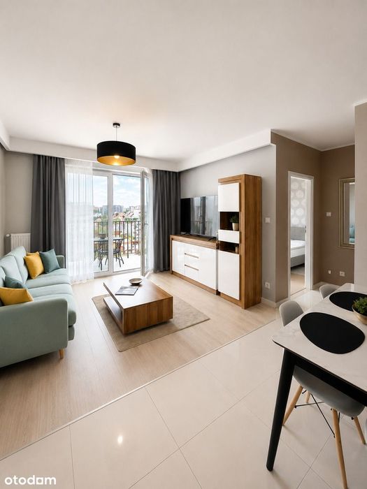 Nowy Korczak | 2 pokoje | 43,37 m² | Taras