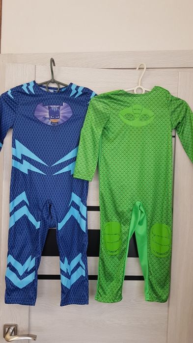 Набор: карнавальний костюм наряд герои в масках Кетбой Гекко cat boy