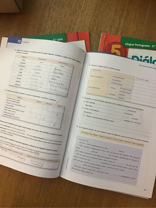 3 Iivros Português 5.º ano