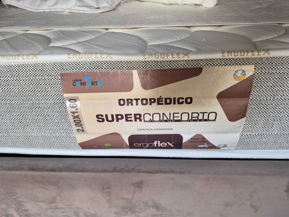 Colchões Ortopédicos Ergoflex Super Conforto (Excelente Estado)