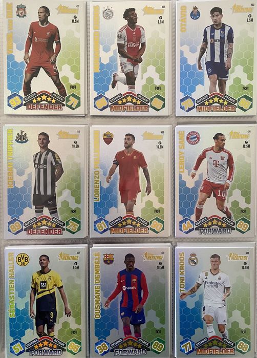 Match Attax - 2023/24 (coleção completa: 1 a 399)