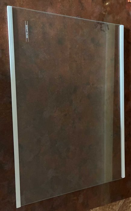 Półka szklana z ramką do lodówki Amica i nie tylko.