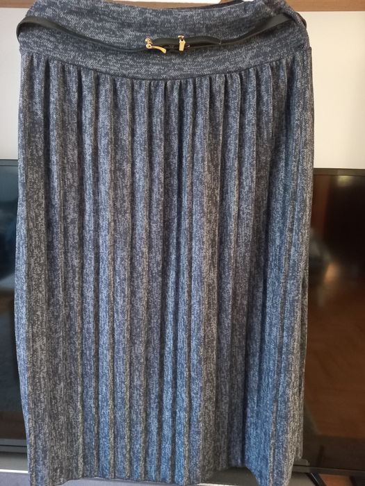 Spódnica plisowana dzianina