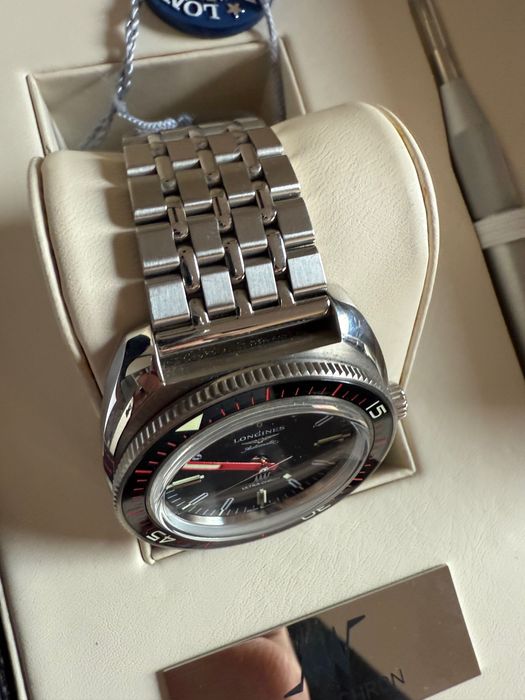 Longines Ultra-Chron 43 mm Automatic, full set, bransoleta + NATO