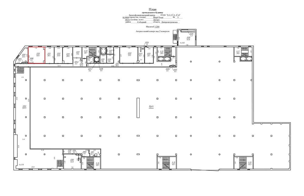 Оренда офісу 48,5 кв.м в ТРЦ NEO PLAZA (вул. Марії Кюрі)