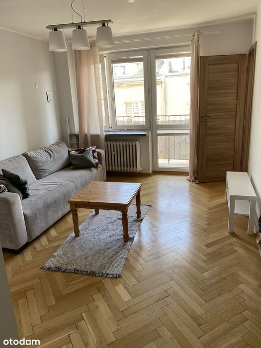 Ciche, jasne mieszkanie 2-pokojowe na Dolnym Mokotowie
