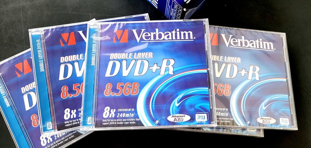 DVDs Imprimíveis, Verbatim, Ridisk,MediaRange