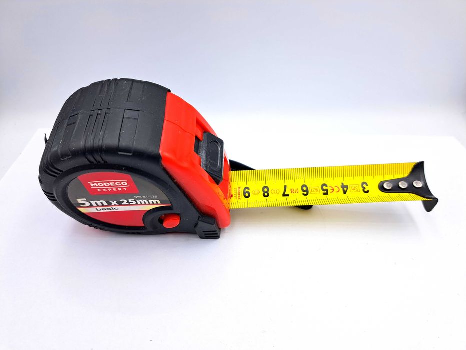 Nowa Miara zwijana Basic 5 m x 25 mm MN-81-135 Modeco Expert