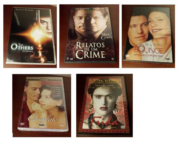 Vários DVD's, de filmes galardoados, todos novos!