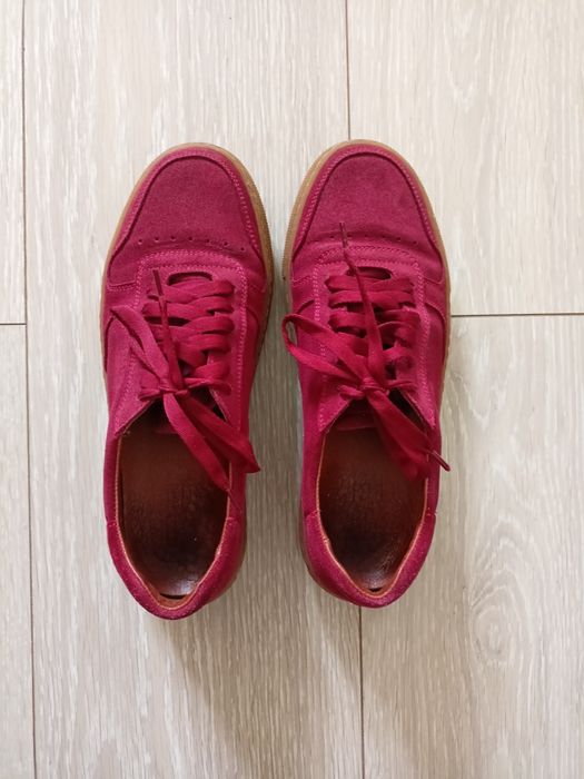 Кросівки кеди замша