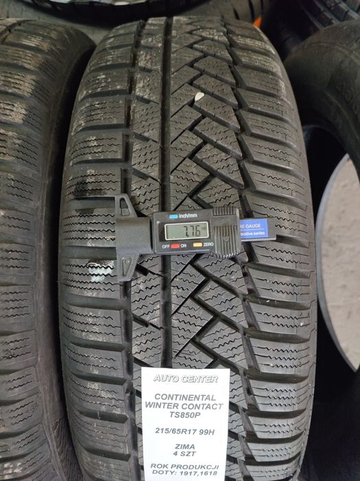 Opony zimowe 215/65R17 99H Continental Winter Contact TS850P