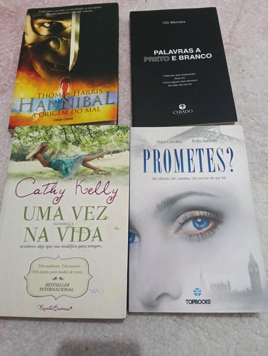 Vendo livros de várias categorias