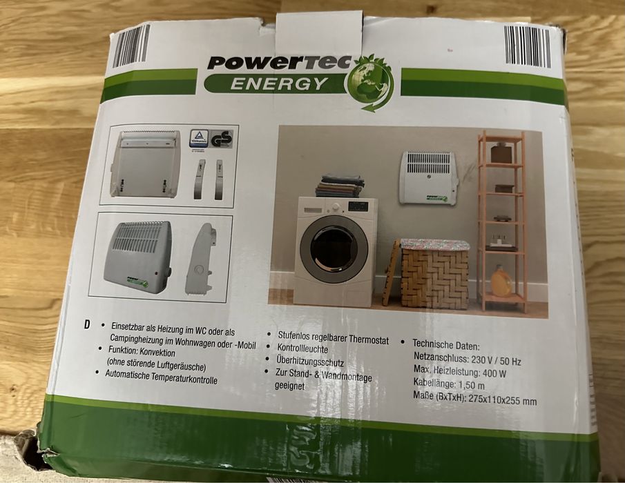 Обігрівач електричний конвектор