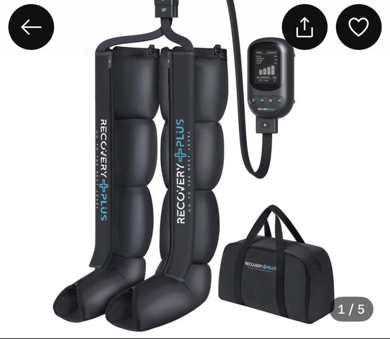 Botas pressoterapia