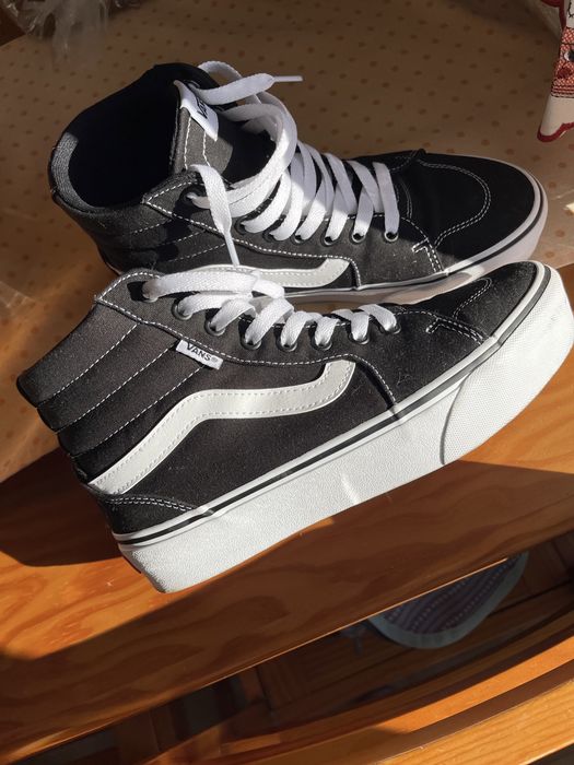 Vans bota plataforma praticamente novos