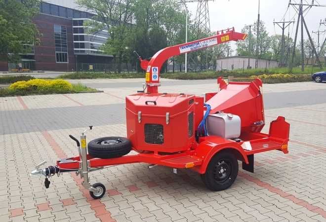 Rębak Skorpion 120 sd Usługi rębakiem usługi piłą spalinową